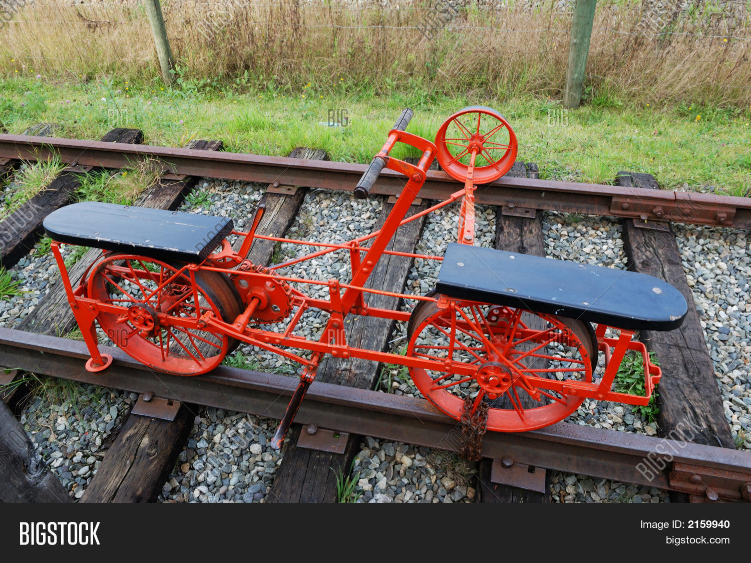 Railroad Velocipede Image & Photo Bigstock