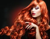 stock photo of health  - Red Hair - JPG 