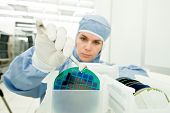 pic of industrial  - A female scientist - JPG 