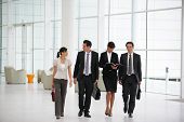 picture of business people  - Business people in suit in a company - JPG 