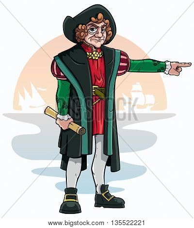Poster: Cartoon of Christopher