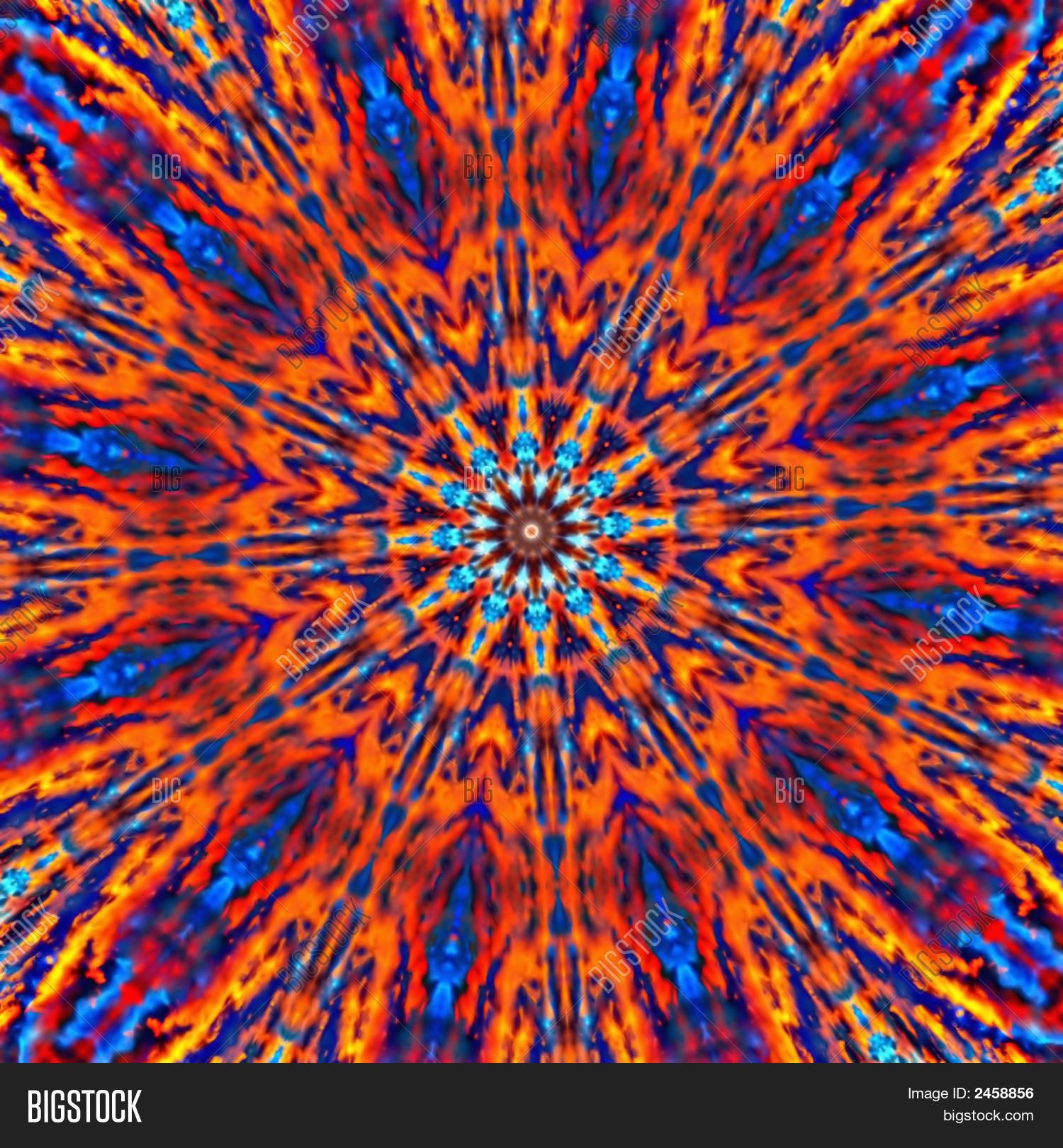 Tie Dye Kaleidoscope Image & Photo Bigstock