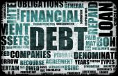 stock photo of debt  - Financial Debt as a Abstract Background Concept - JPG 