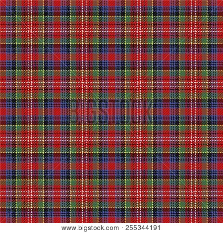 Caledonia Tartan Pattern Scottish Cage Checkered Poster Of Caledonia Tartan Pattern Scottish Cage Checkered Background Traditional Ornamen