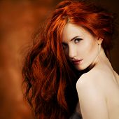 stock photo of health  - Red Hair - JPG 