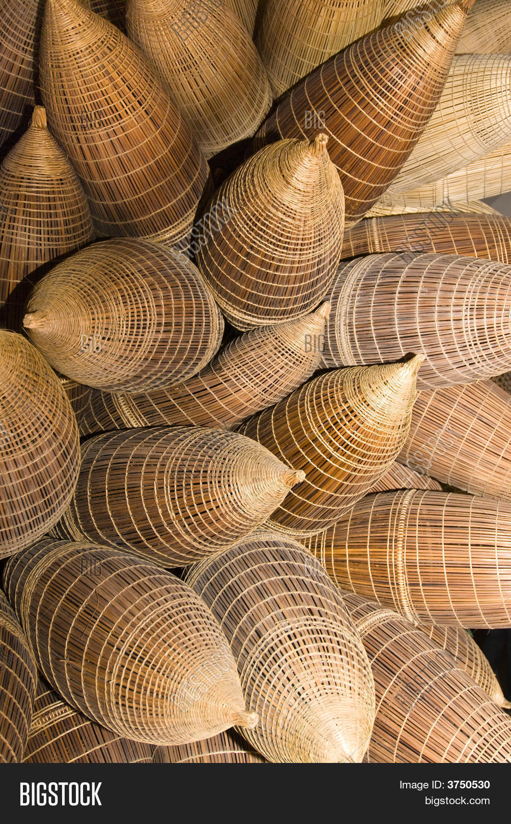 Basket Fish Traps Vietnam Image & Photo Bigstock