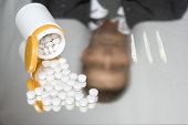 picture of steady  - Drugs on a mirror - JPG 