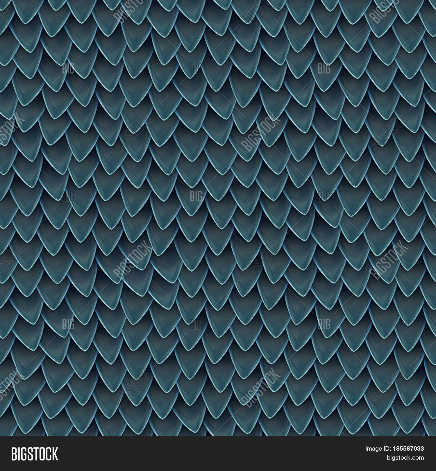 Seamless Texture Metallic Dragon Image & Photo | Bigstock