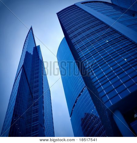 Picture or Photo of New office building in business center