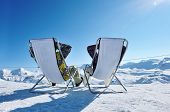 foto of france  - Couple at mountains in winter - JPG 