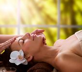 stock photo of facial  - Spa Facial Massage - JPG 