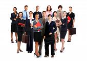 foto of business people  - Smiling business people - JPG 