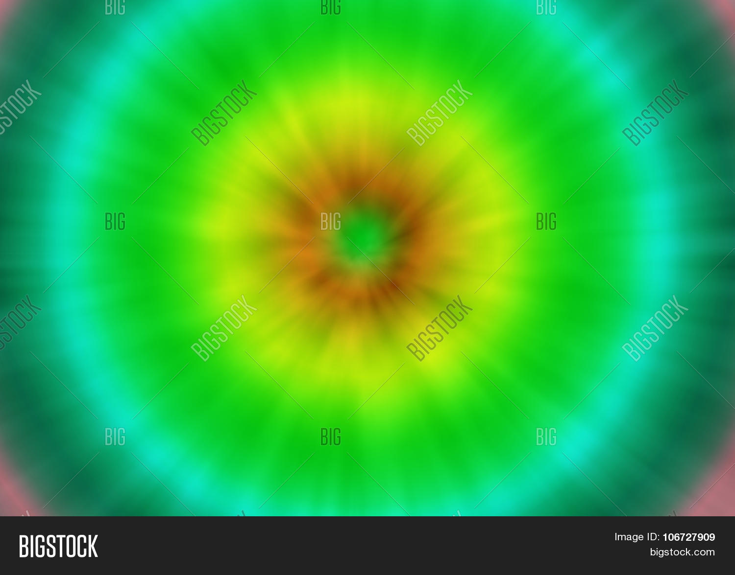 Green Yellow Tie Dye Retro Image & Photo | Bigstock