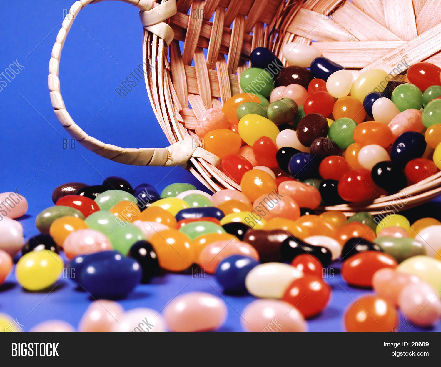 Jelly Beans Easter Basket Image & Photo Bigstock
