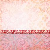pic of  photo  - Border of roses and lace - JPG 
