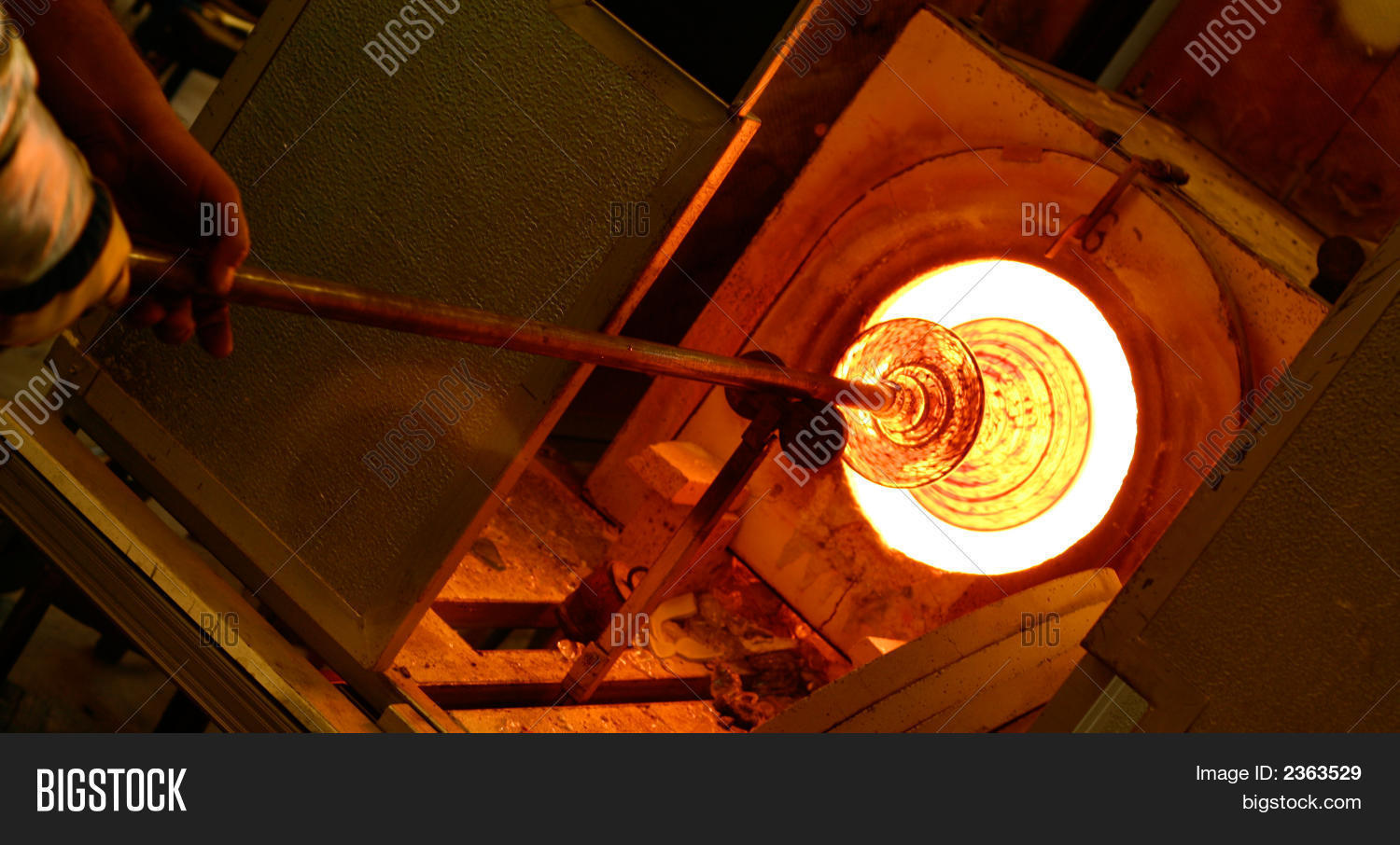 Glass Blowing Furnace Image & Photo Bigstock