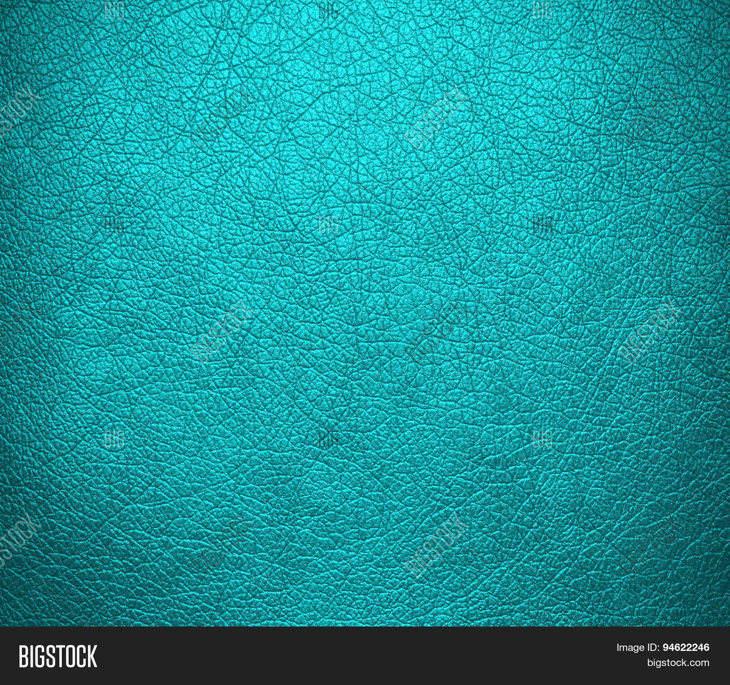 Dark Turquoise Leather Texture Background Dark Turquoise Leather Texture Background