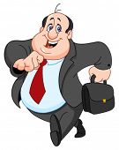pic of businessmen  - Cheerful businessman - JPG 