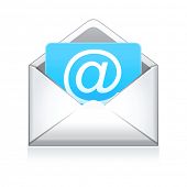picture of e-mail  - e mail icon - JPG 
