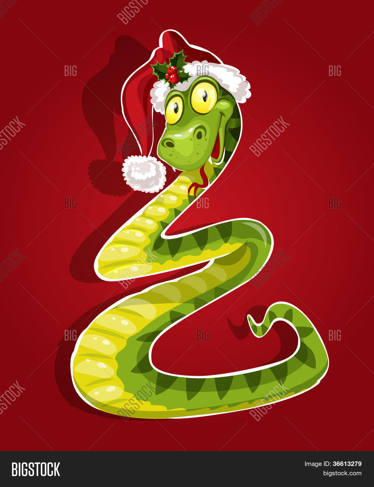 cute christmas snake bent form vector photo bigstock cute christmas snake bent form vector photo bigstock