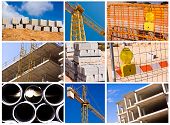 foto of construction  - construction collage  - JPG 