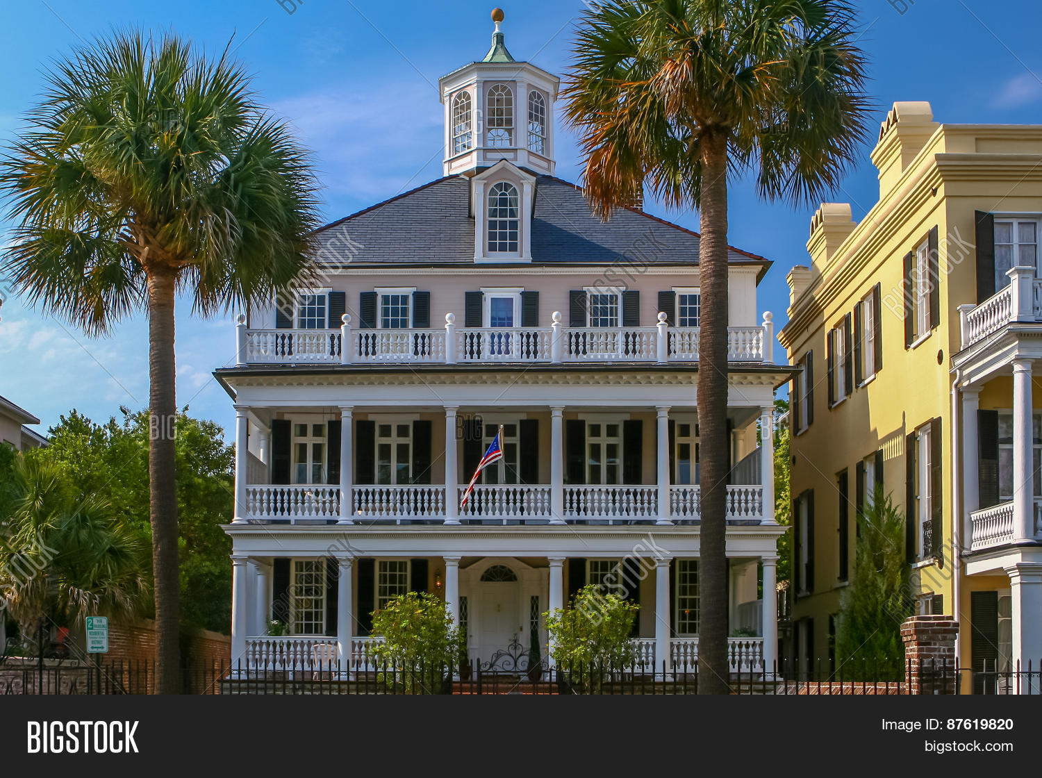 Charleston Mansion, South Carolina Stock Photo & Stock Images Bigstock