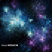 foto of art  - vector mosaic - JPG 