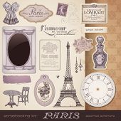 foto of clockface  - scrapbooking kit - JPG 