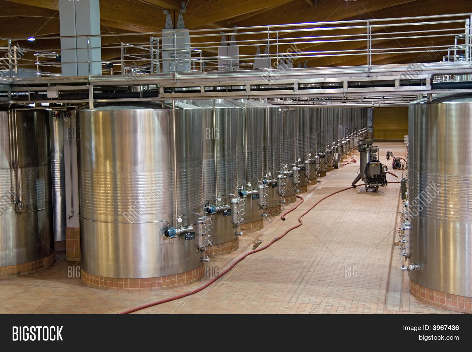 Wine Fermentation Vats Image & Photo Bigstock
