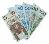 stock photo of currency  - Polish zloty  - JPG 