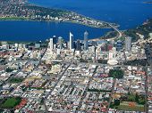 picture of construction worker  - an aerial view of perth city 4  - JPG 