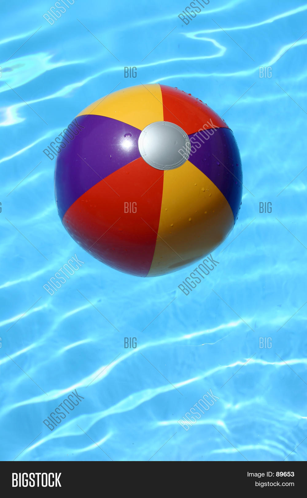 Beach Ball In Pool Stock Photo & Stock Images Bigstock