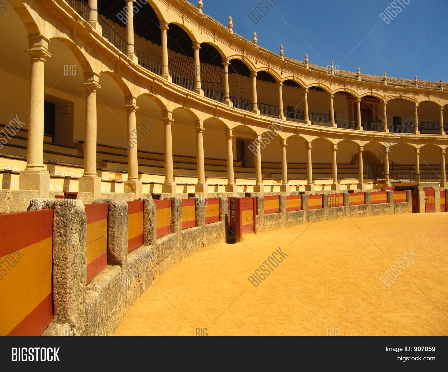 Bull Fighting Arena Ronda Spain Image & Photo Bigstock