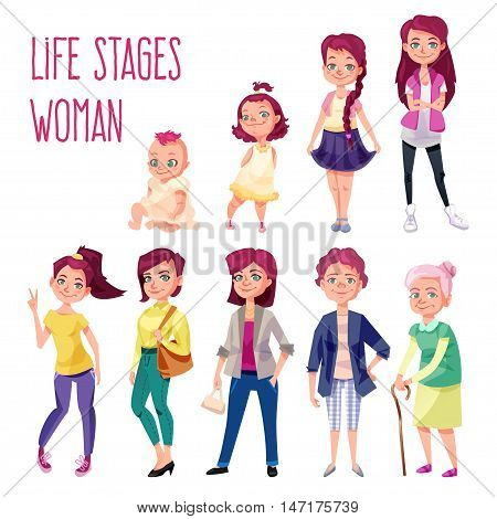 Stages From Baby To Adult