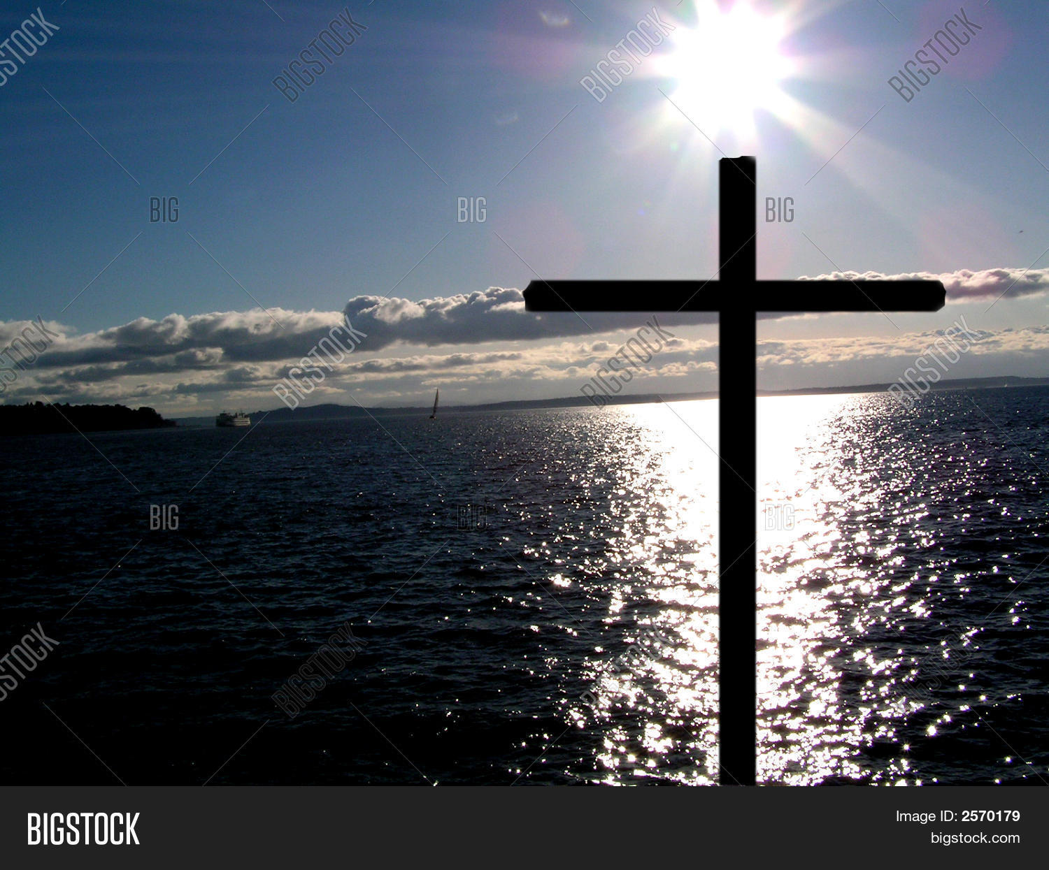 Cross Over Water Image & Photo Bigstock