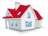 stock photo of house  - Vector Illustration of house - JPG 