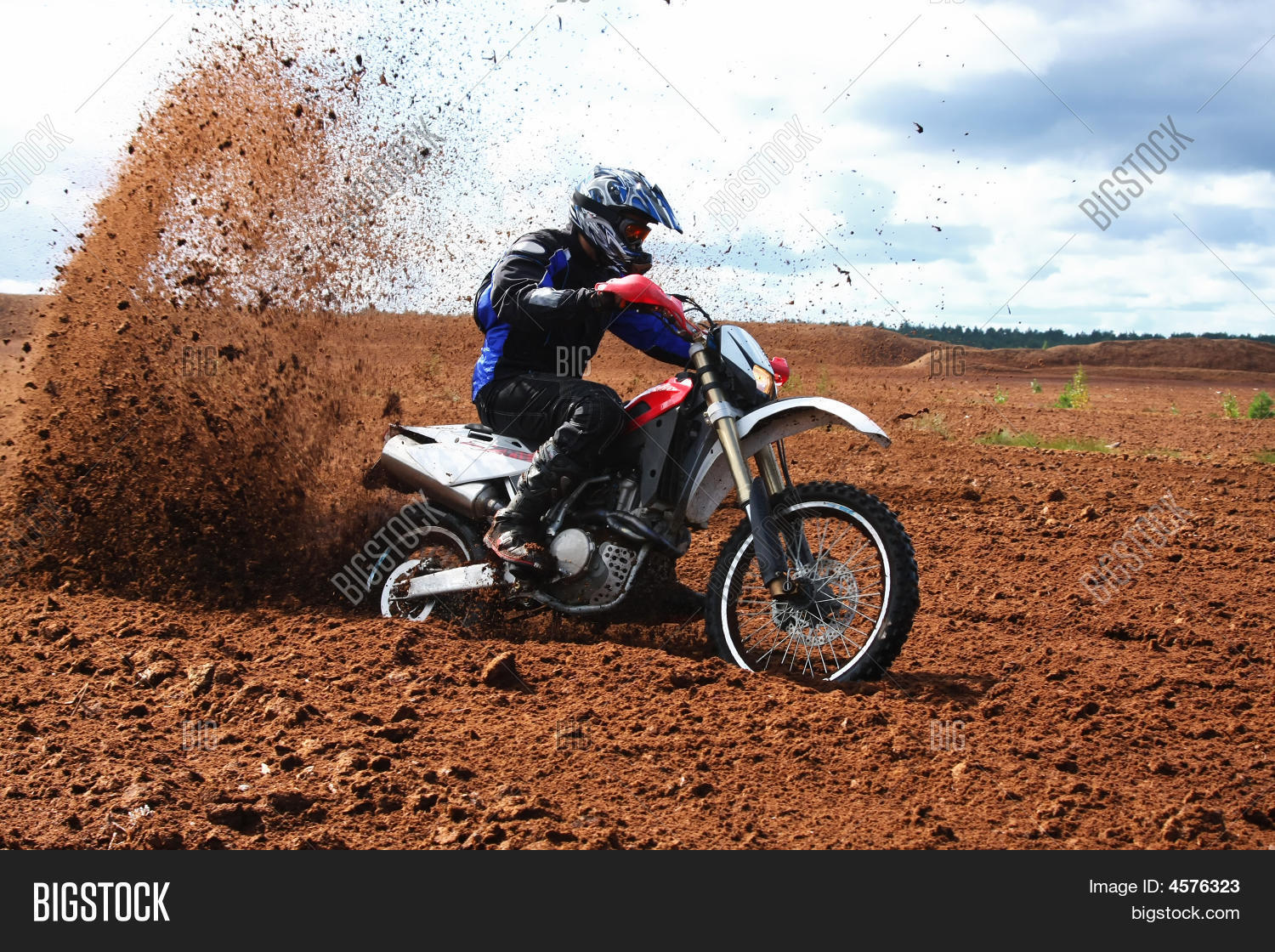 Offroad Motorbike Driving Dirt Image & Photo Bigstock