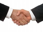 stock photo of handshake  - business handshake - JPG 