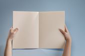 pic of book  - Human hands holding a book - JPG 