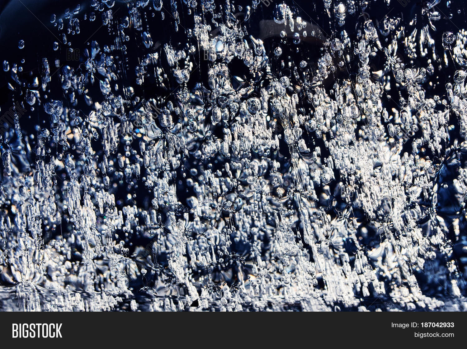 Frozen Gas Bubbles Settle On Air Image & Photo Bigstock