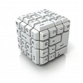 pic of keyboard  - Keyboard cube - JPG 
