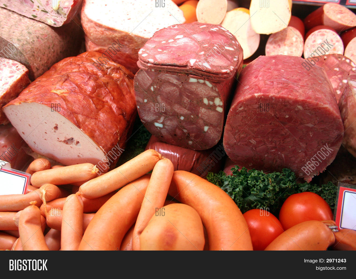 Fleisch Und Wurst / German Meat And Sausages Stock Photo & Stock Images