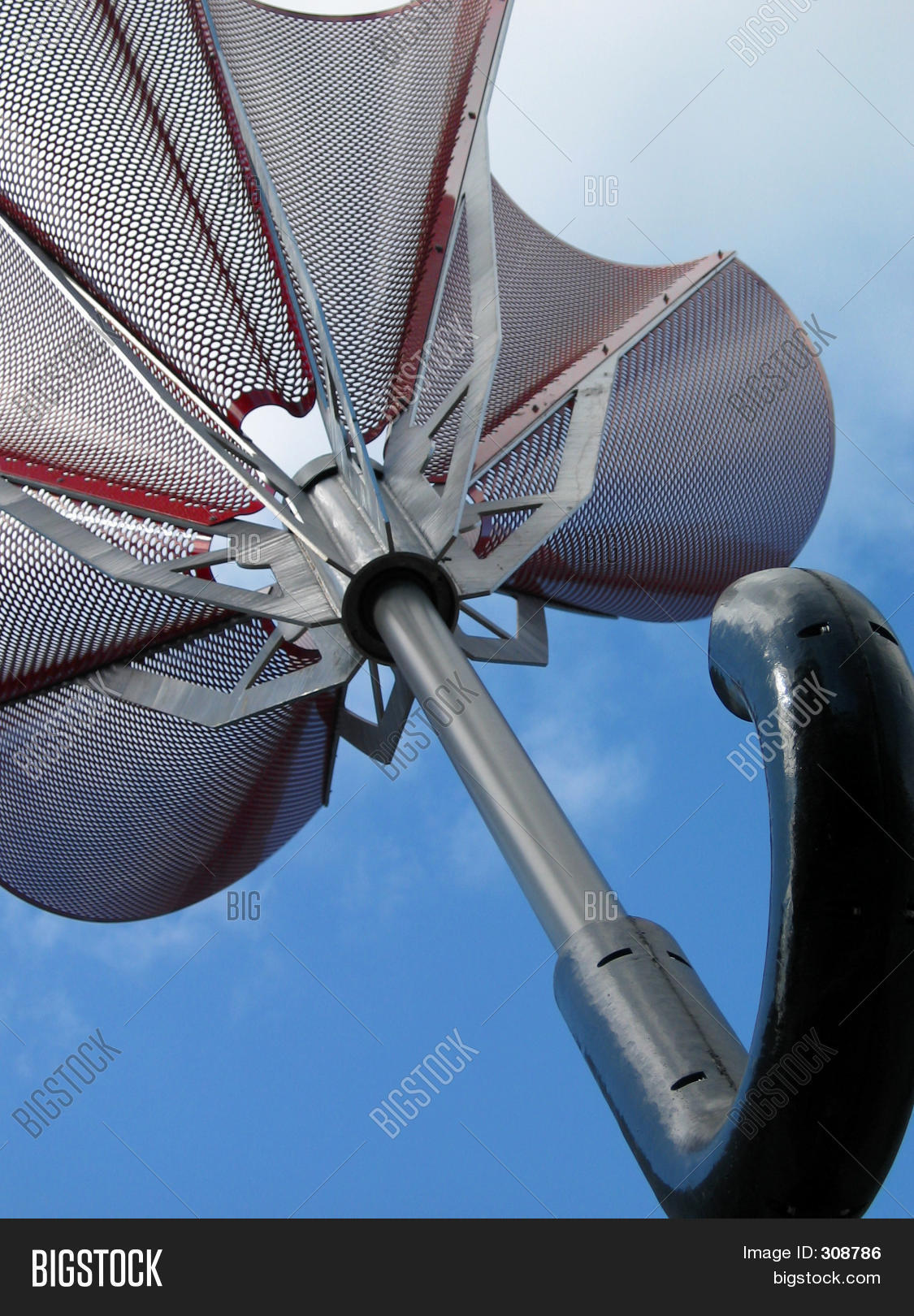 Umbrella Turned Inside Out Image & Photo Bigstock