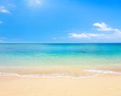 image of beach  - beach and tropical sea - JPG 
