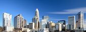 picture of cityscape  - Uptown Charlotte - JPG 