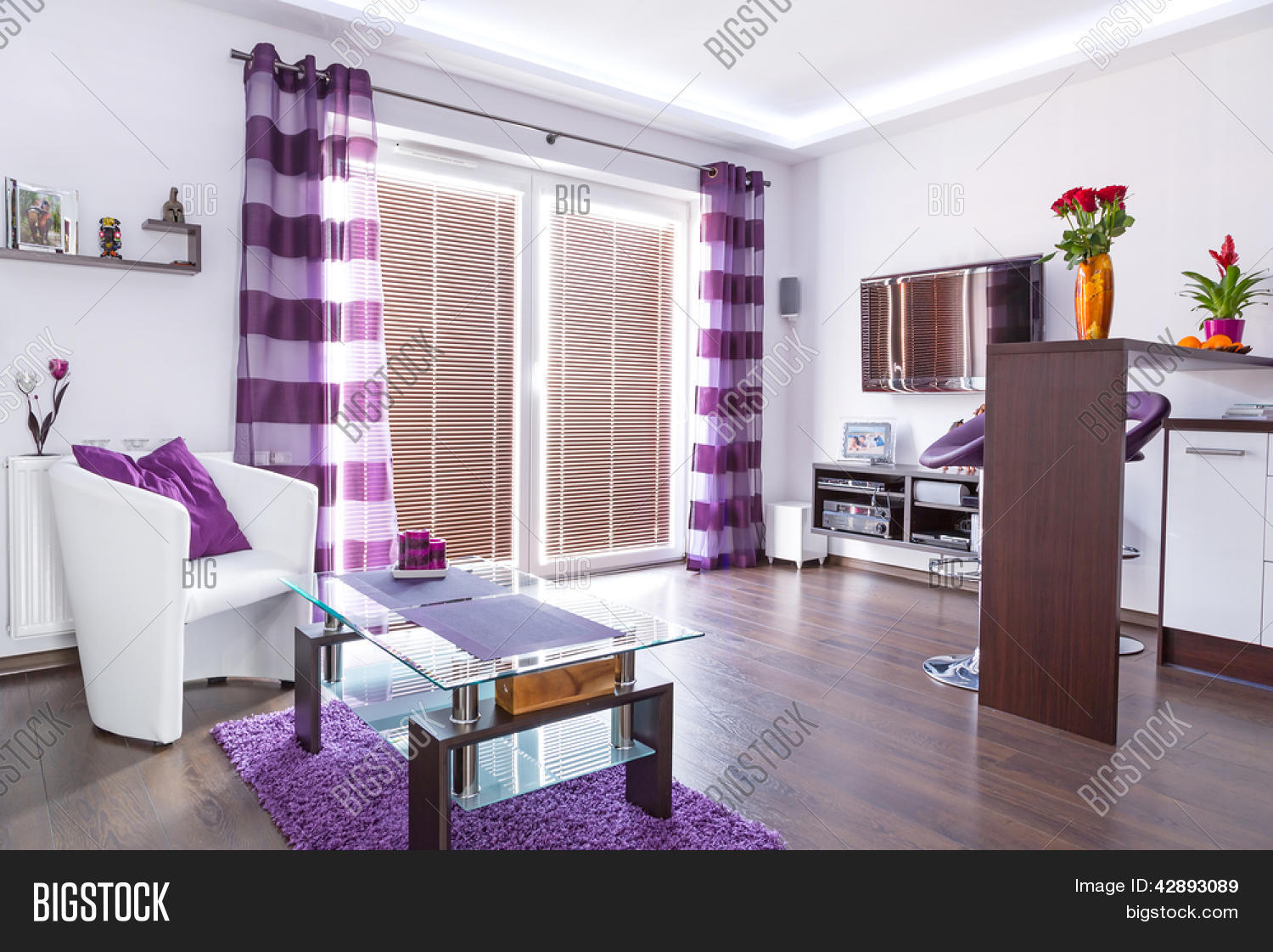 Moderne woonkamer wit ~ artikill.com