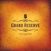 stock photo of food  - Wine list design - JPG 