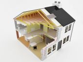 pic of home  - Cross section image of a new build familly home - JPG 