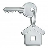 image of keys  - vector illustration of house key - JPG 