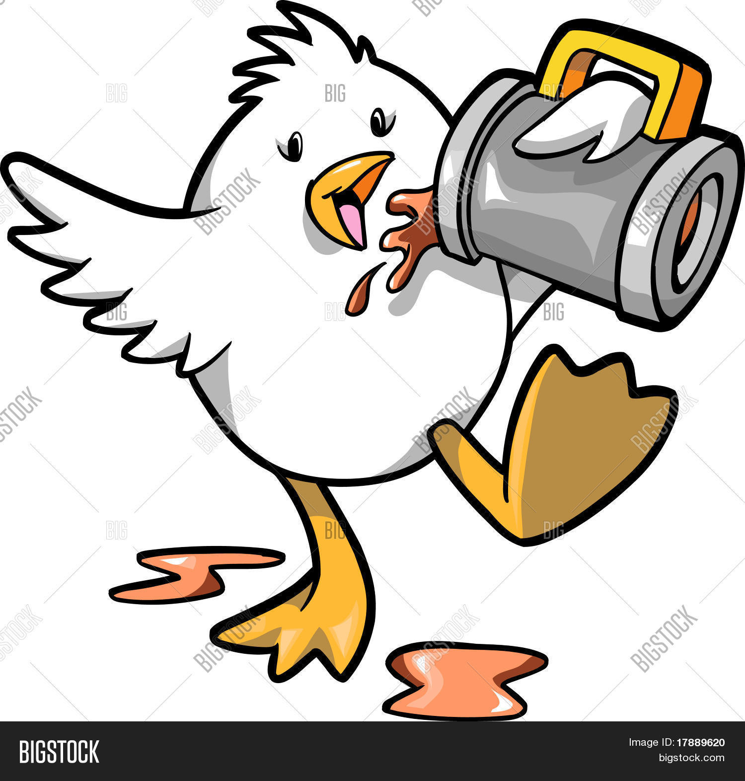 Drinking Chicken Vector Vector & Photo Bigstock